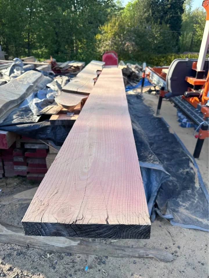 Fir lumber from the business photo collection