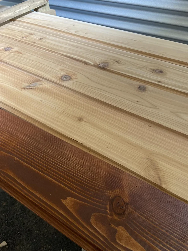 Red Cedar lumber from the business photo collection