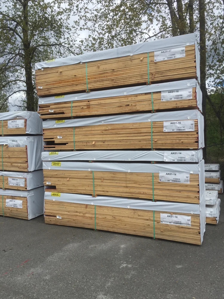 Spruce lumber from the business photo collection